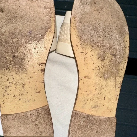 Dior Women's Ivory Slides - Picture 2 of 3